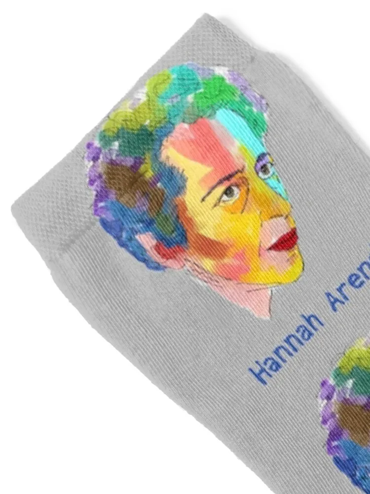 Hannah Arendt هو اسمي Socks Novelties جوارب رياضية كرتونية مضادة للانزلاق للنساء والرجال