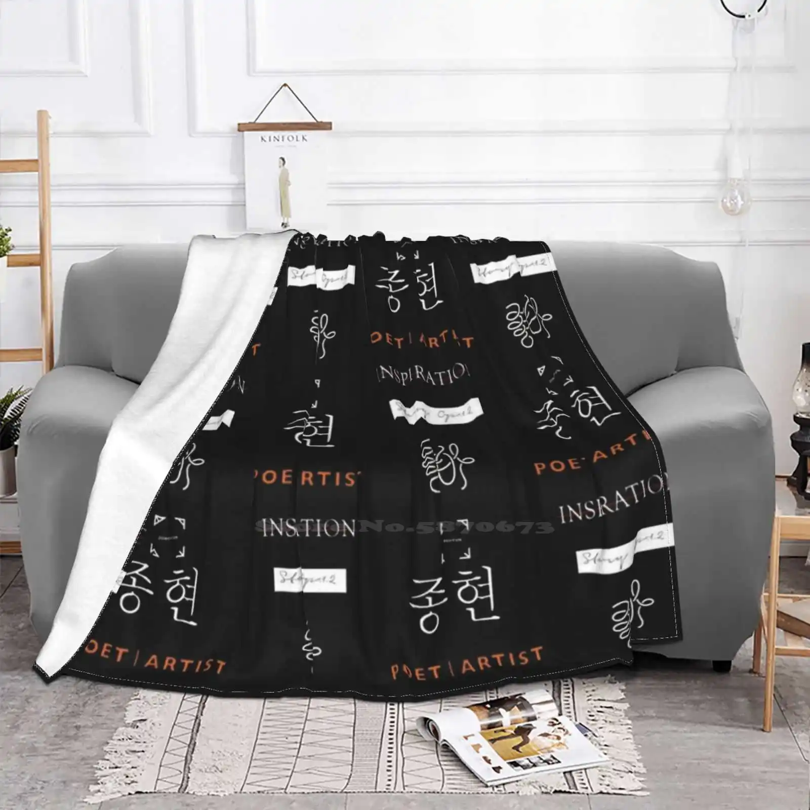 Jonghyun All Sizes Soft Cover Blanket Home Decor Bedding Kim Jonghyun Jonghyun Shinee Poet Artis Inspiration She Is Base Opera