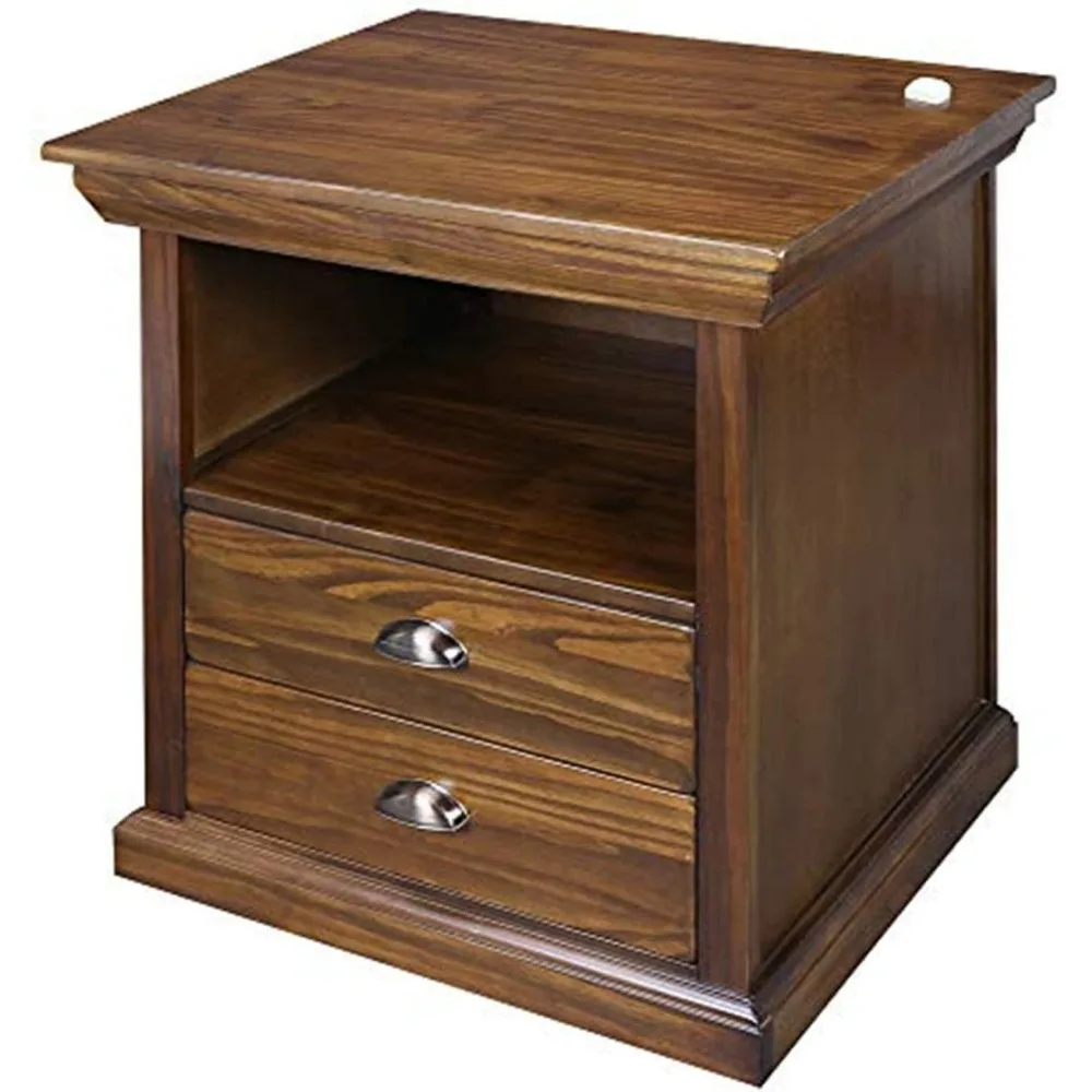 

Bedroom Furniture Casual Home Lincoln Nightstand Compartment Bedroom Bedside Table
