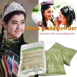 Usman Pure Grass Powder Anti-hair Loss Nourishes Hair Root Hairline Thick Eyebrow Strong Hair Root Eyebrow Powder Eyebrow Growth