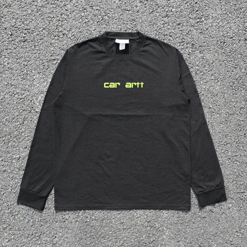 Heavyweight 260G Trendy Loose Couple Matching Long Sleeve T-Shirt Versatile Good Stuff for Men And Women