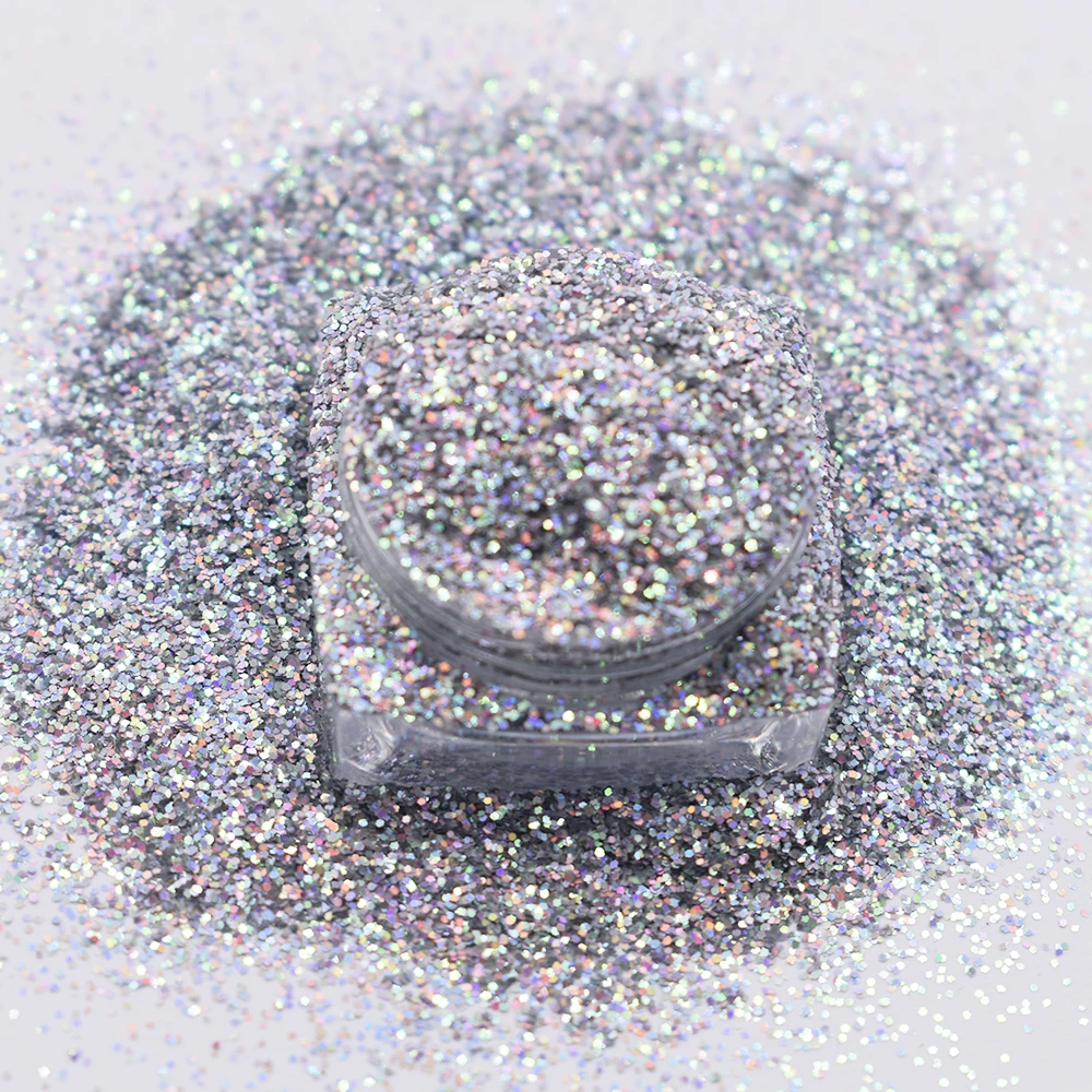 PrettyG 1กล่อง1/64สีขยับ Powder Glitter สำหรับเรซิ่น DIY Art Craft Nail Body แต่งหน้าตกแต่ง BSX