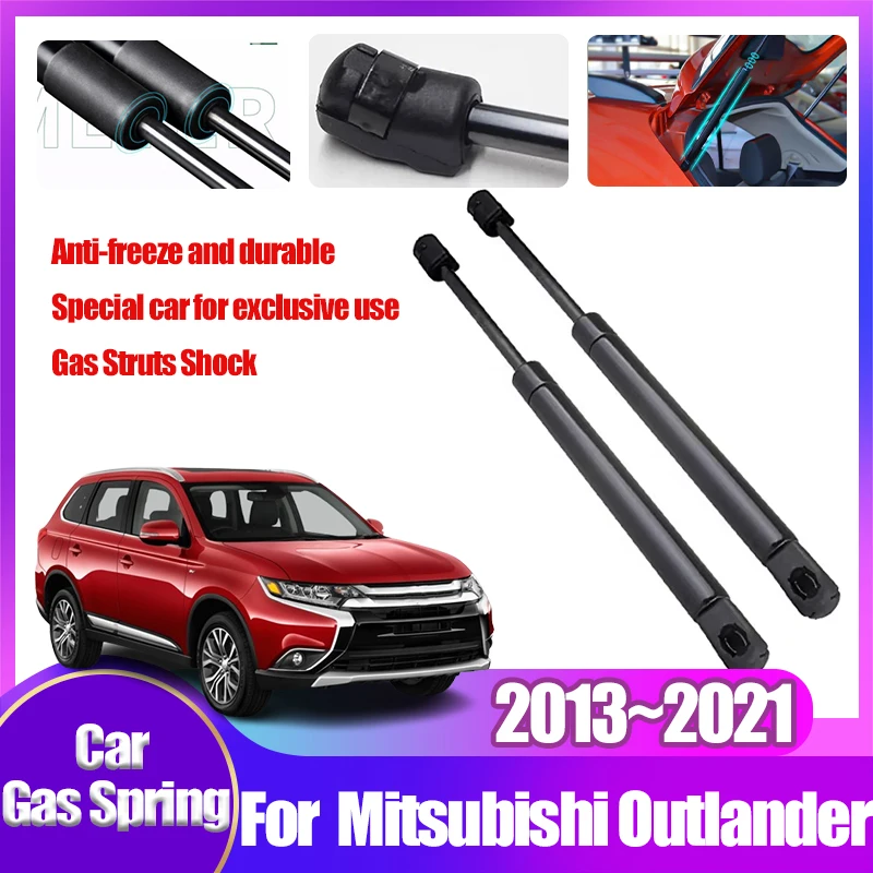 

For Mitsubishi Outlander 2016 Accessories 3th MK3 2013-2021 GF GG ZJ ZK ZL Hydraulic Hood Strut Rear Trunk Tailgate Accessories