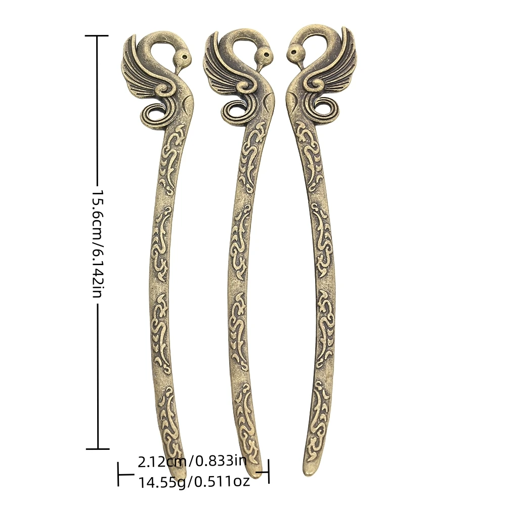 4pieces（bookmark）vintage zinc alloy charm metal pendant DIY jewelry discovery making accessories 2410