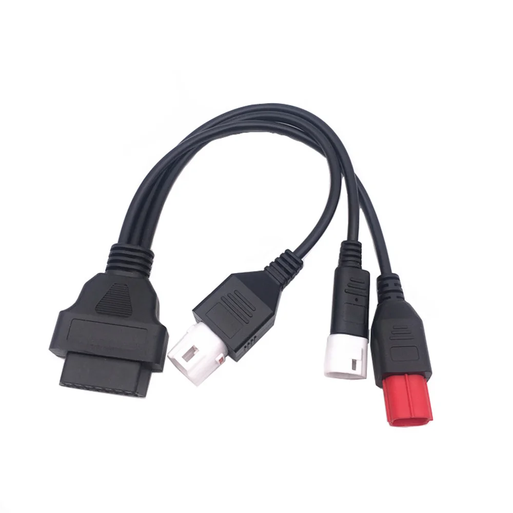 For Yamaha 3/4 /5 Pin  Connector Motorbike OBDII Diagnostic Cable OBD Fault Code Reader Adaptor Extension Cable