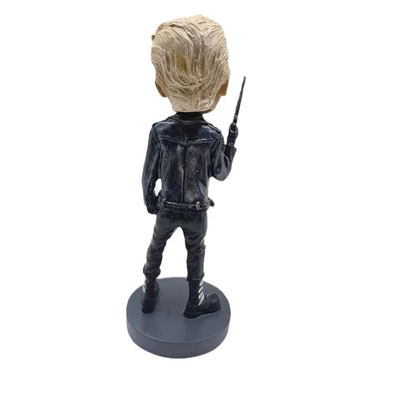Nowe miejsce ręcznie robiona lalka bobblehead ozdoba dla lalki kreatywne pudełko z żywicy rzemiosło prezent dekoracje domu