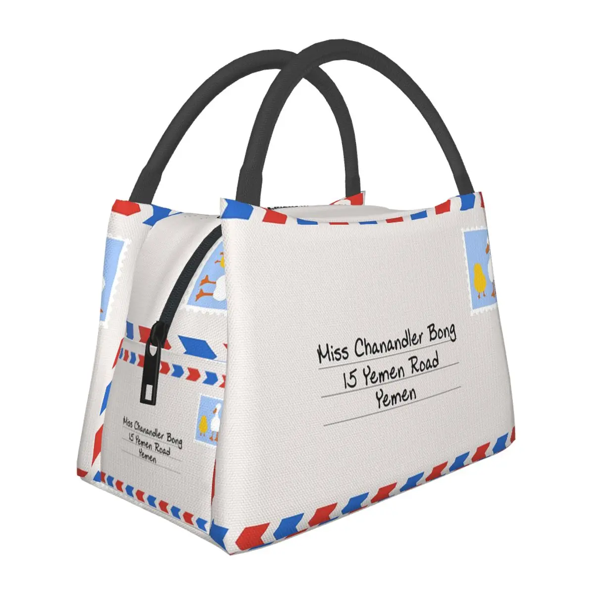 

Термосумка для обедов Miss Chanandler Bong для женщин, герметичный контейнер для пикника, термоконтейнер для еды, сумка-холодильник