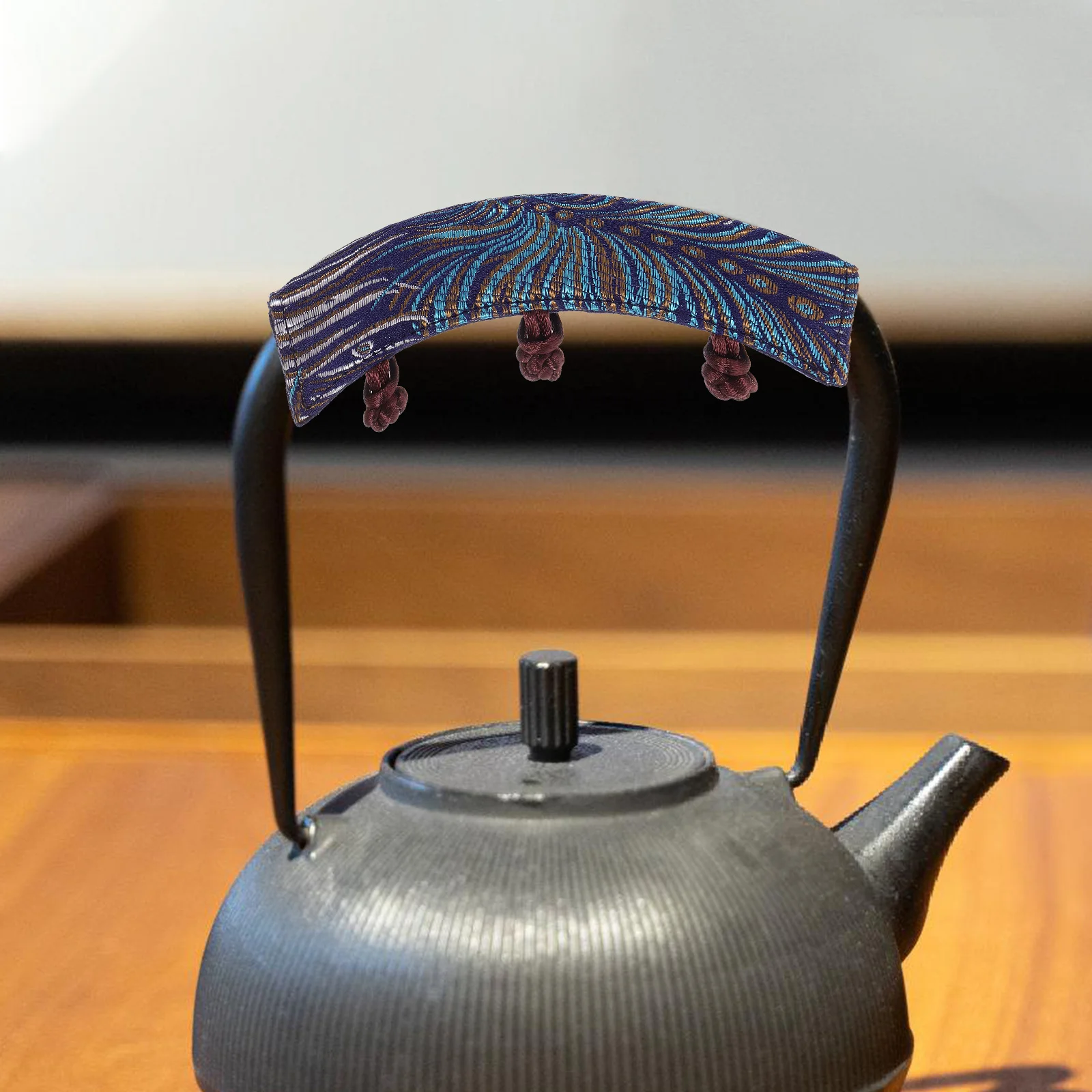 

Teapot Handle Cover Heat Resistant Anti-Scald Sleeve Insulated Cloth Cover For Kettle Tea Pot Handle Tea Kettle Supplies