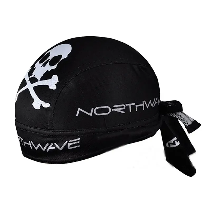 Cycling Pirate Cap Summer Quick Dry Bandana Bicycle Bike Outdoor Sports Hat Headband Breathable Helmet Liner for Men and Women