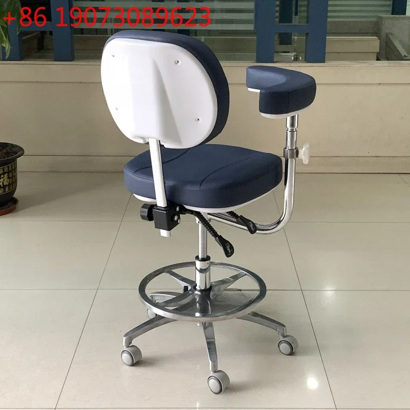 

Pedicure Chair Salon Wheels Furniture Pink Stylist Height
