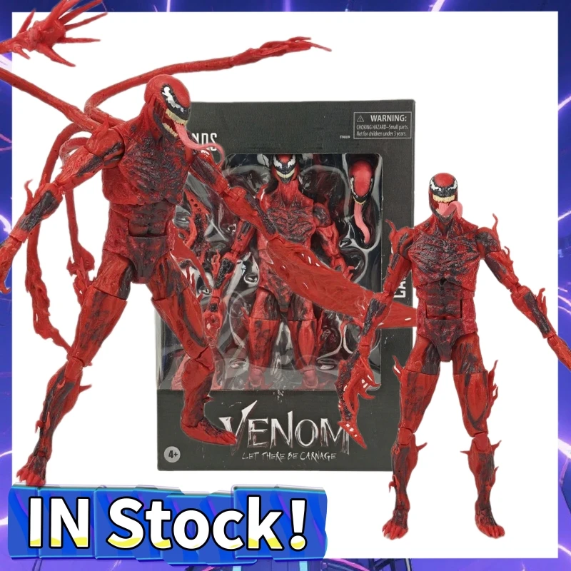 

NEW Legends Carnage Action Figure Venom Figurine Cartoon Decor Deluxe Edition Collectible Model Kids Gifts Toys Birthday