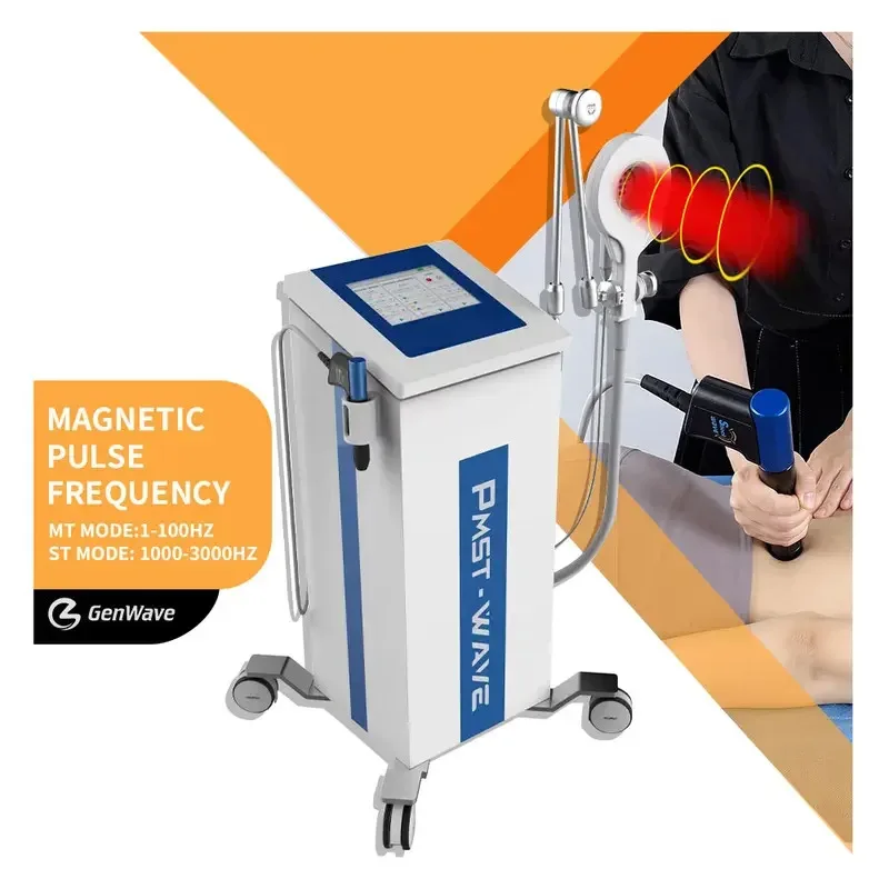 

3-in-1 Sports Medicine Physiotherapy Device - Shock Wave Therapy Physio Magneto NIRS Rehabilitation Treatment Machine