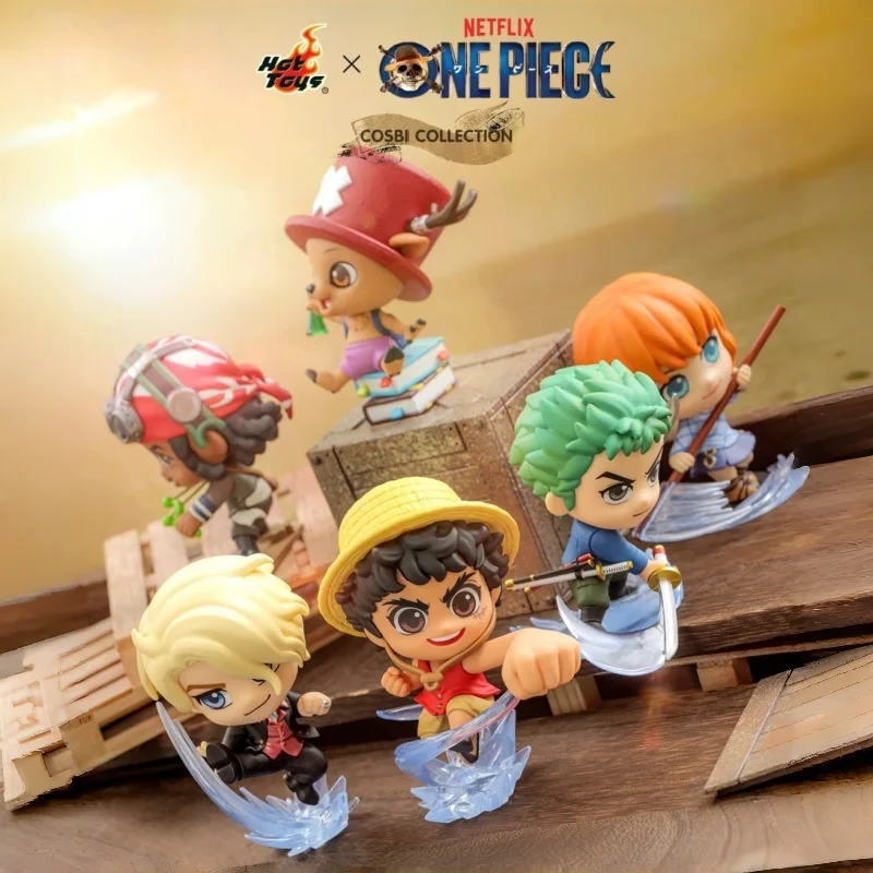 

Коллекционные фигурки Hot Toys COSBABY по аниме One Piece: Луффи COSB1054, Зоро COSB1055, Нами COSB1056, 11 см, украшение для дома