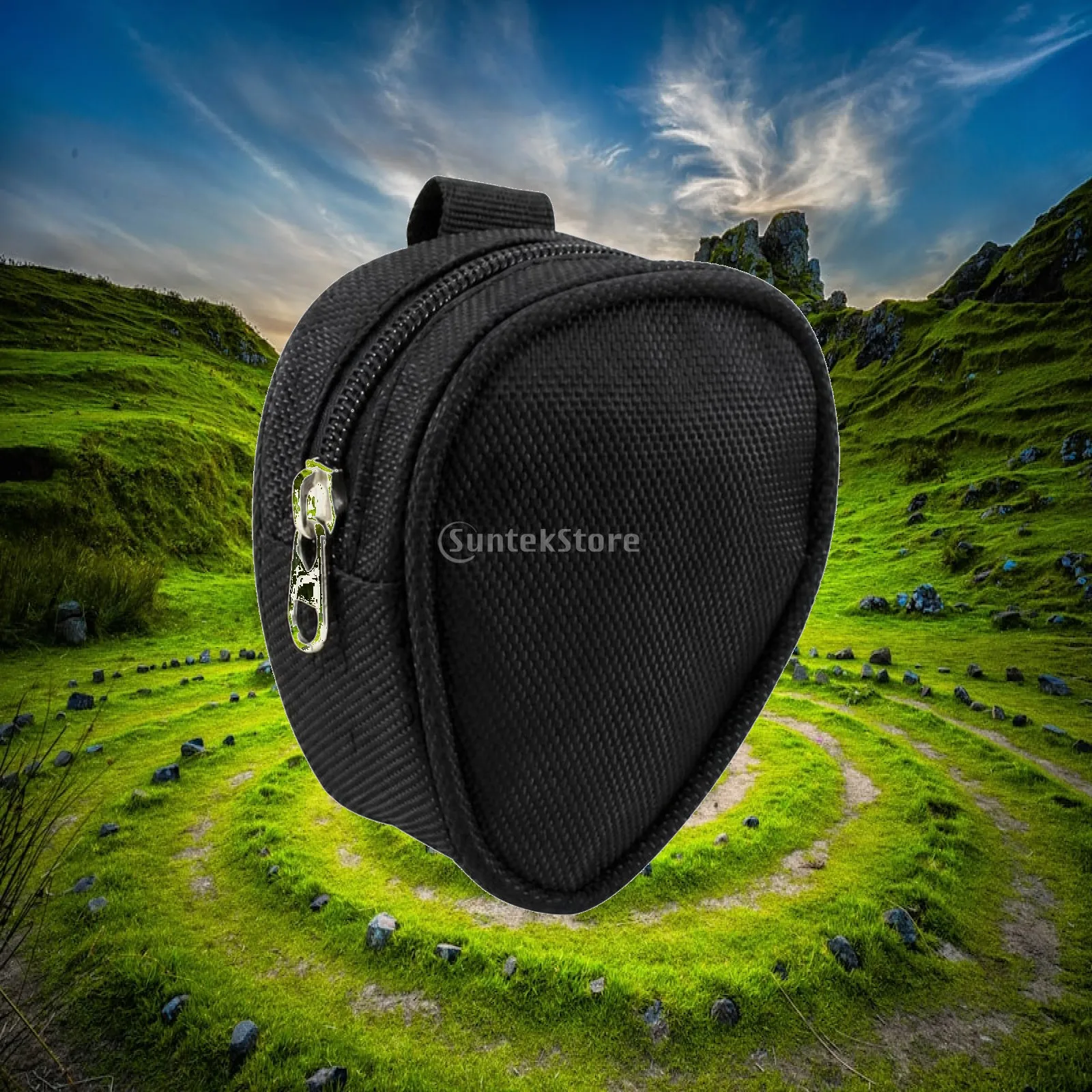Disc Brake Lock Bag Heavy Duty Disc Lock Bag Carry Case Secure Outdoor for Motorcyclists, Motorcycles, Bicycles