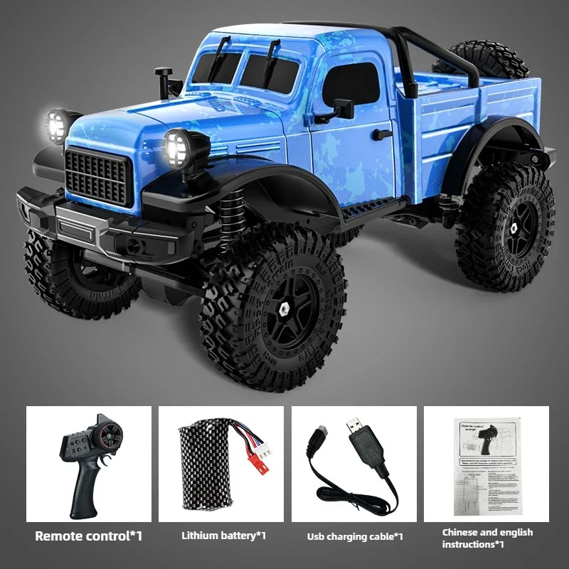 JJRC C8813 1/18 Simulação Off-road Crawler Escala Completa Dodge Pickup Profissional Veículo RC Carros RC para Adultos