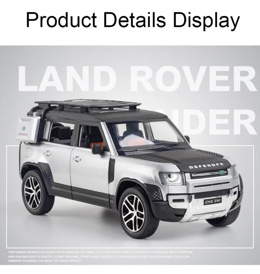 

Внедорожная игрушечная машинка из сплава 1:24 | Откат + звуковой свет + рулевое управление – детский образовательный подарок!