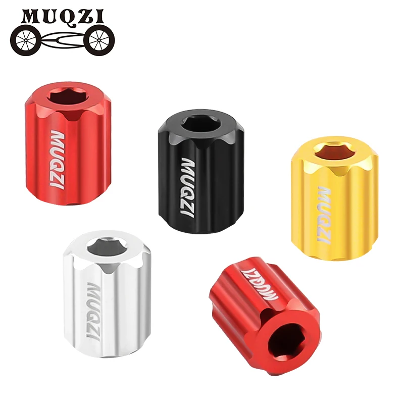 MUQZI Crank Adjusting Cap Tool Crank Arm Dust Cap Bolt Install Remover Hollowtech Crankset Removal Wrench