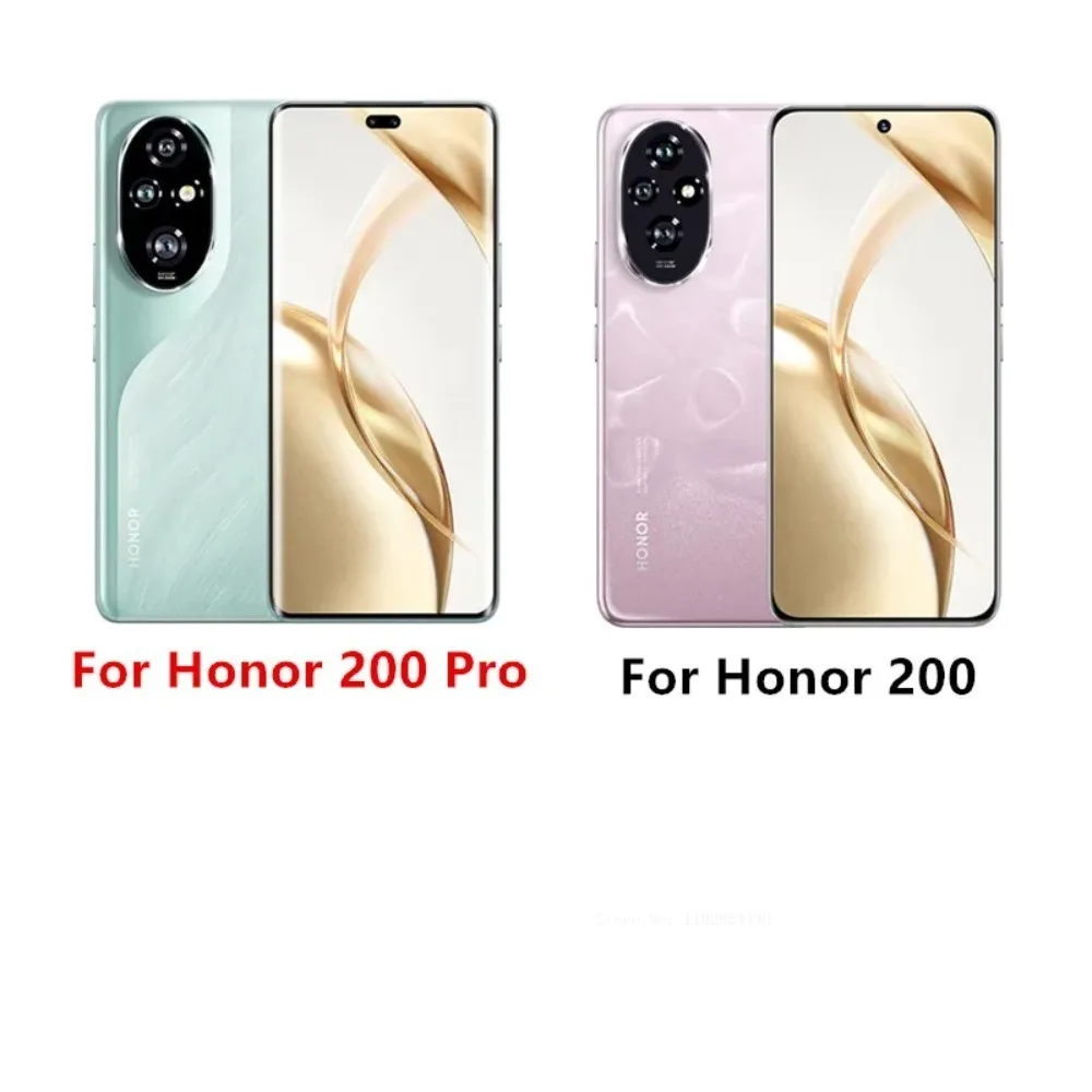 9D Tempered Glass For Honor 200 pro Screen Protector Soft Fiber Camera film For Honor 200 Pro