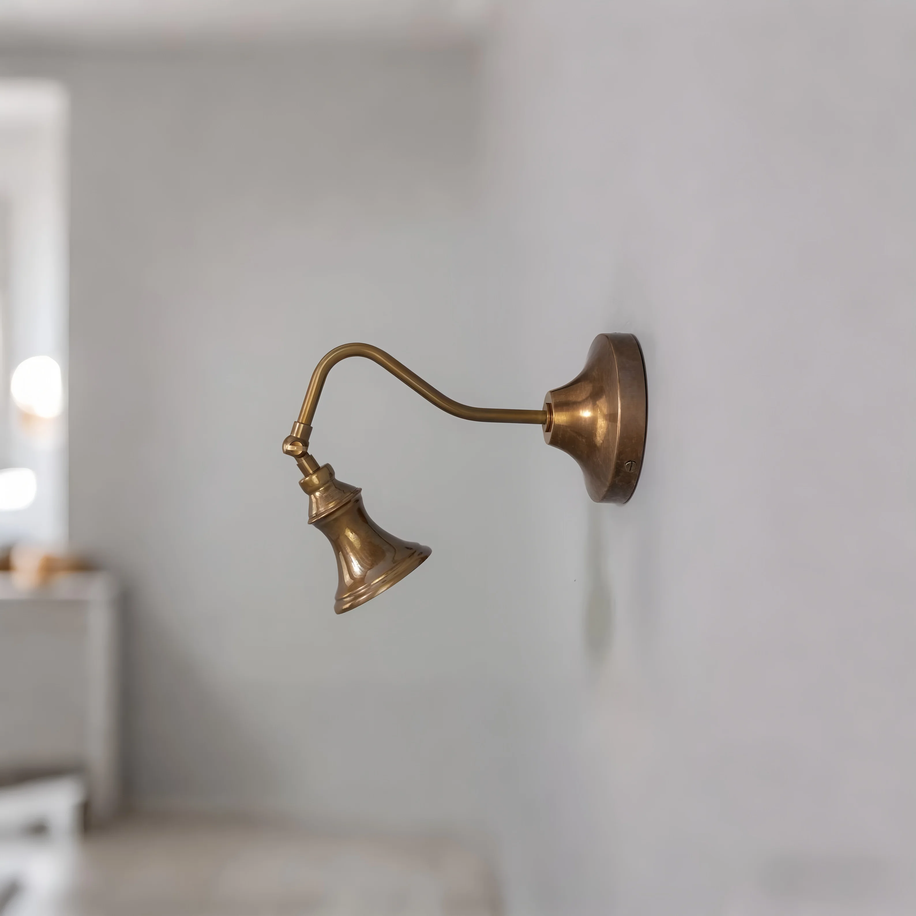 Pequena lâmpada de parede holofote cobre à prova dwaterproof água entrada corredor cabeceira estudo banheiro lâmpada teto decorativa