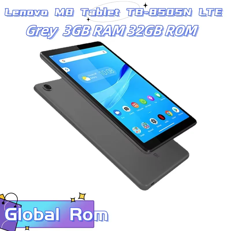 

Original Lenovo Pad Office Business Tab M8 TB-8705N 8.0 Inch 4G LTE Telephone Global ROM Tablet PC 3GB 32GB Android 9 Helio P22T