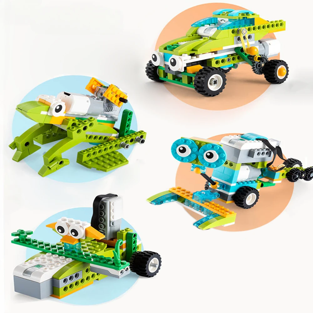 280PCS We.Do 2.0 Programing Robotics STEAM 45300 Electronic Building Blocks Kit Construction Core DIY Educational Toys for Kid