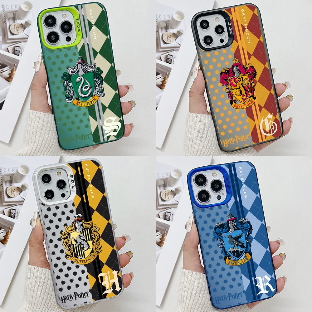 School of Magic Harries Potters Phone Case for Samsung Galaxy S24 S23 S22 S21 S20 Note20 Ultra Plus FE J7 Prime M23 5G Hard PC