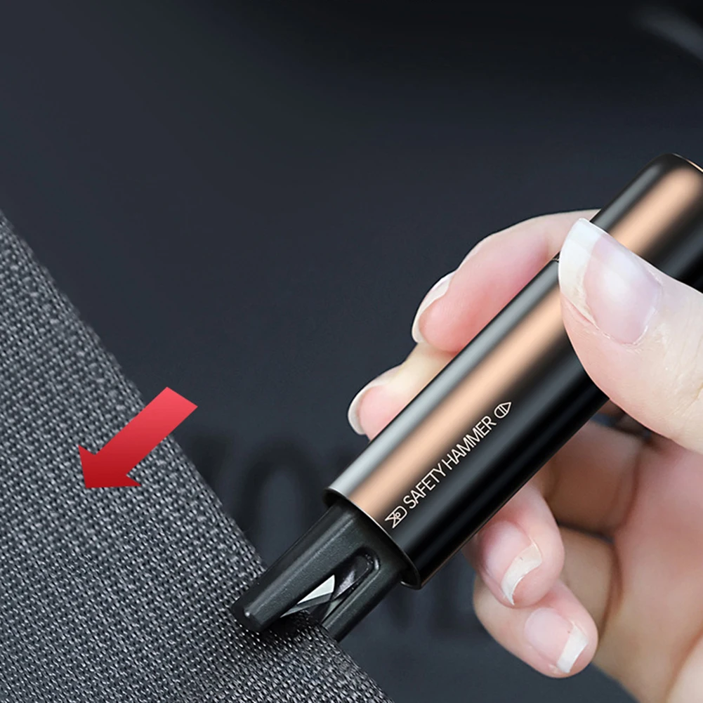 Glass Breaker Safe Hammer Car Compact DIY Easy To Use Lightweight Seatbelt Cutter Study For Window Long Lasting