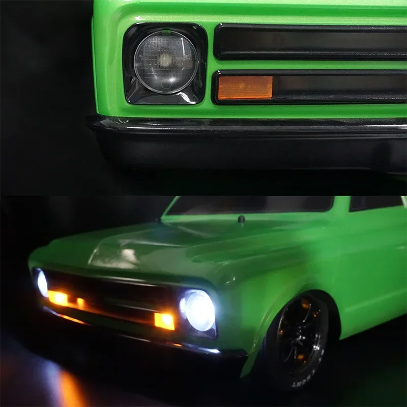 Drag Slash 1967 LED-Simulationsscheinwerfer-Rücklicht-Beleuchtungssystem für 1/10 Traxxas Drag Slash 1967 Chevrolet C10 Truck RC Car