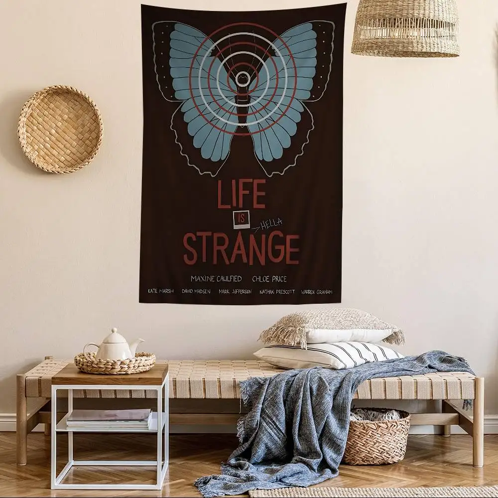 Indie Game Life Is Strange Hanging Bohemian Tapestry Bohemian Wall Tapestries Mandala Cheap Hippie Wall Hanging