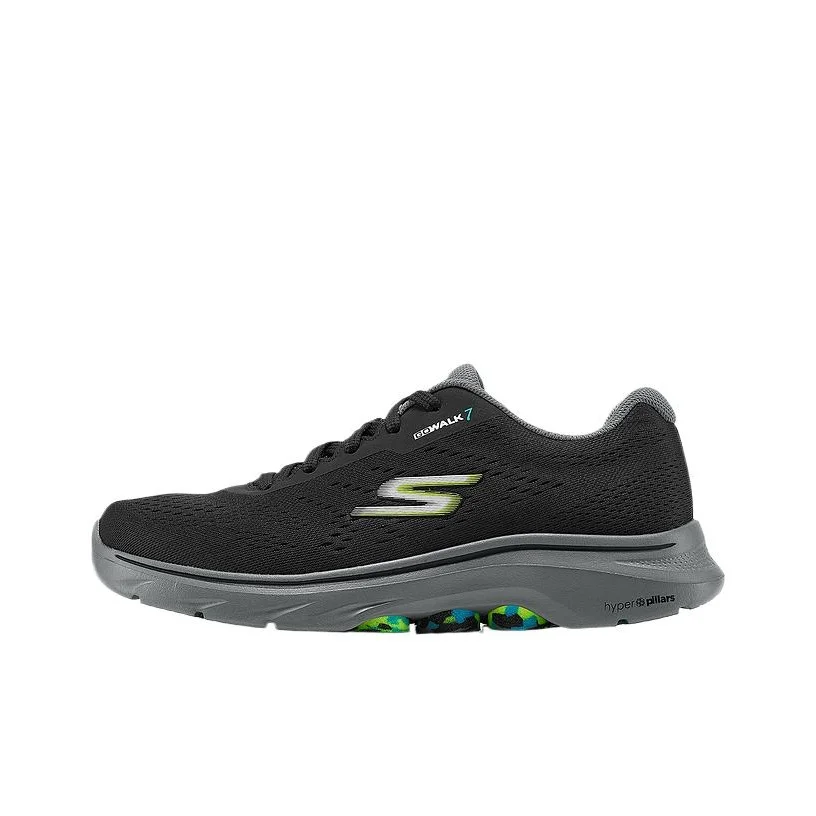 Skechers MEN'S GO WALK Comfortable Low top Casual Shoes Men's Black 216639-BKMT