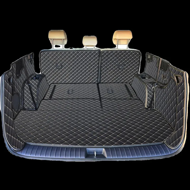 High quality! Custom car trunk mats for Hyundai Palisade 7 8 seats 2024-2020 durable cargo liner boot carpets for Palisade 2023