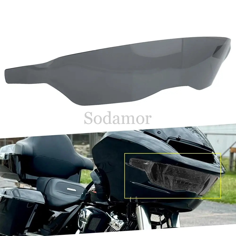 

Motorcycle Front Headlight Protective Cover Lamp Patch Guard for Harley-Davidson Road Glide CVO/SE FLTRXSE 2023-later FLTRX RR