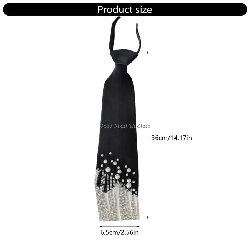 Coca seda contemporânea com imitação pérolas e bainha pérolas pérolas