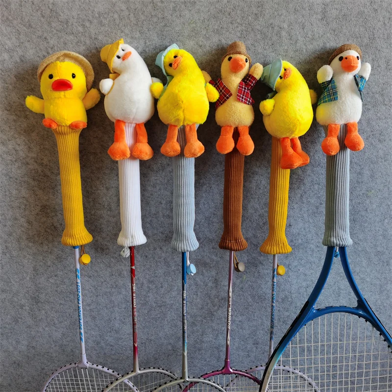 Duck Badminton Racket Handle Cover Cartoon Grip Protectors Handcraft Gift
