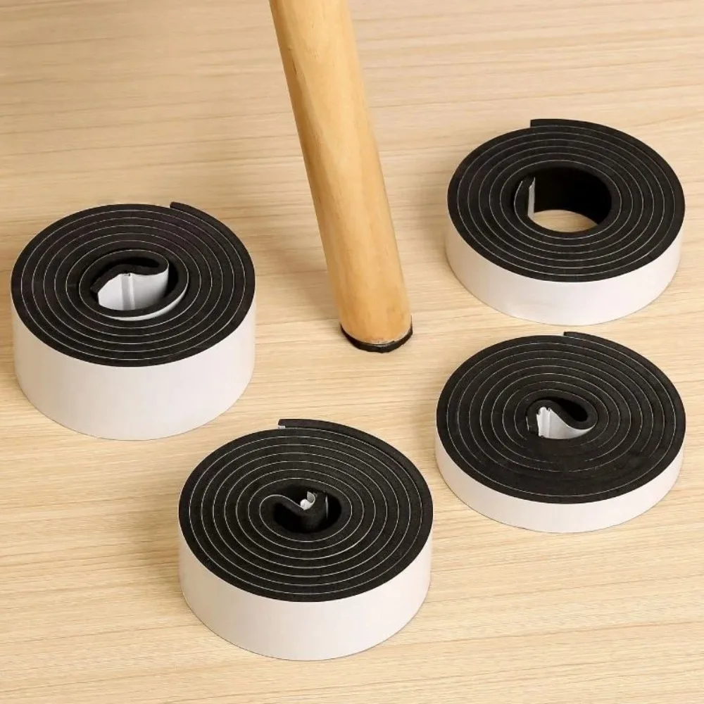 DIY Anti Slip Furniture Pads Thick Non Slip Self Adhesive Bumper Mute Mats for Table Chair Leg Foot Protection Cover Rubber Feet