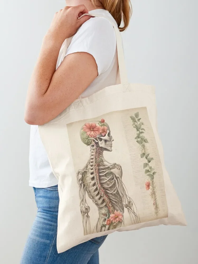 

spine10 Tote Bag personalized tote Women's shopper reusable shopping bag tote bag woman