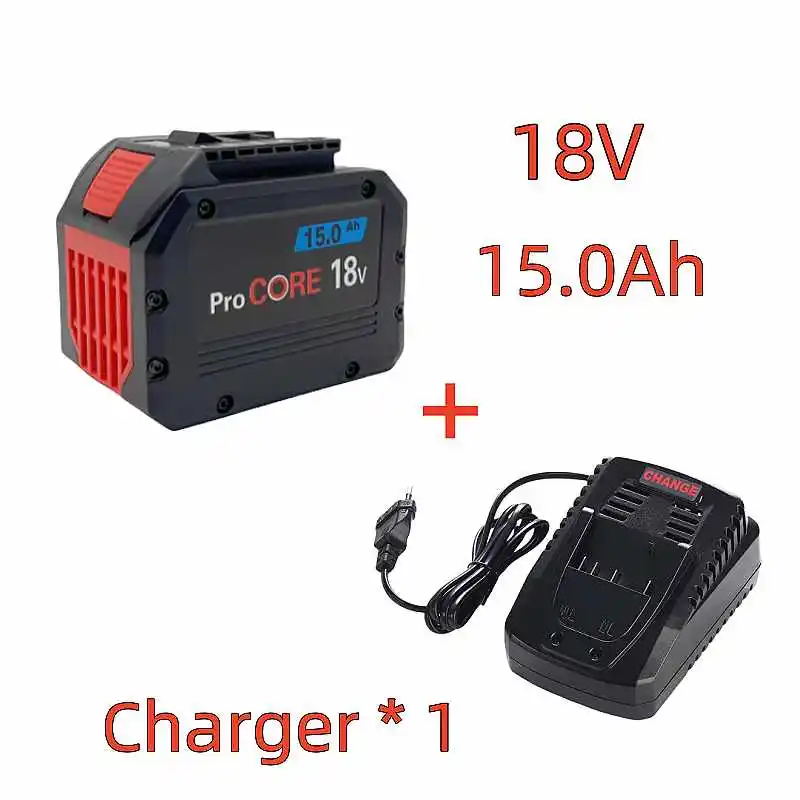 18V 15Ah 100% original Bosch rechargeable battery, suitable for tool BAT609 BAT618 GBA18V80 21700 high-power 5C power battery