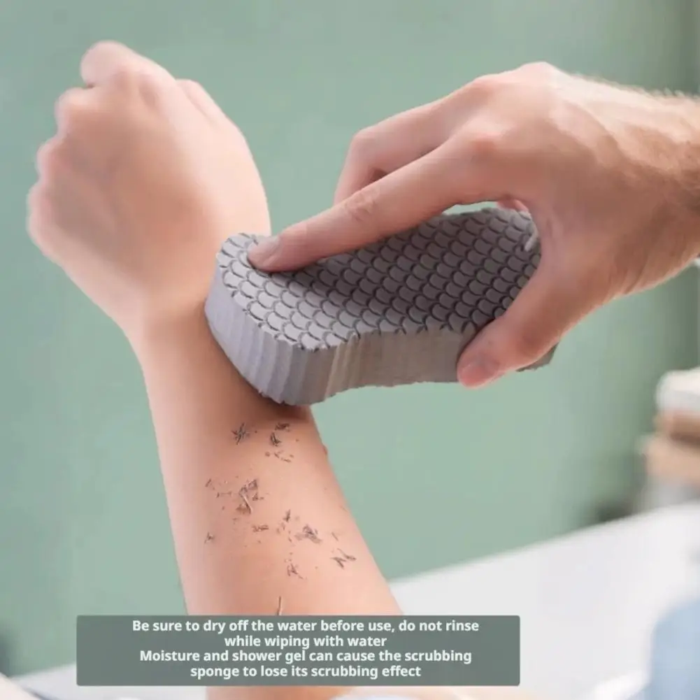 Haushalts-3D-Magischer Peeling-Schwamm Kinder-Badeschwamm Körper-Peeling Abgestorbene Haut Exfolierender Massagegerät Reinigungs-Badebürste