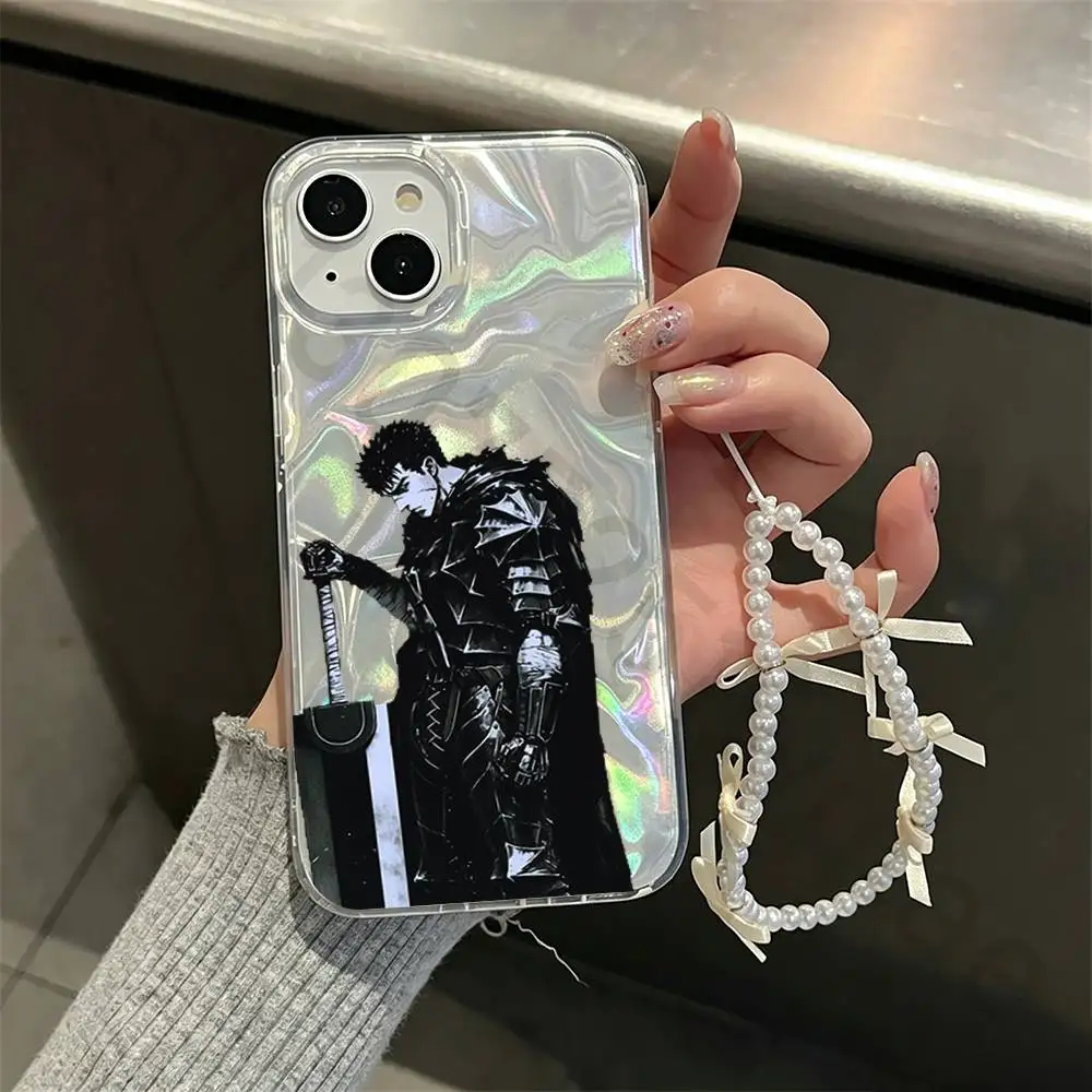 

Japan Anime B-Berserk Phone Case for iPhone 17 Air 16 15 14 13 12 11 Pro Max Plus air 16E Luxury Bumper Fundas