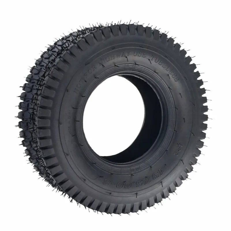 13x5.00‑6 Inner and Outer Tires with Straight Valve Stem Thickening Lawn Mower Snow Plow Tires 13x5.00‑6 Lawn Mower Tire