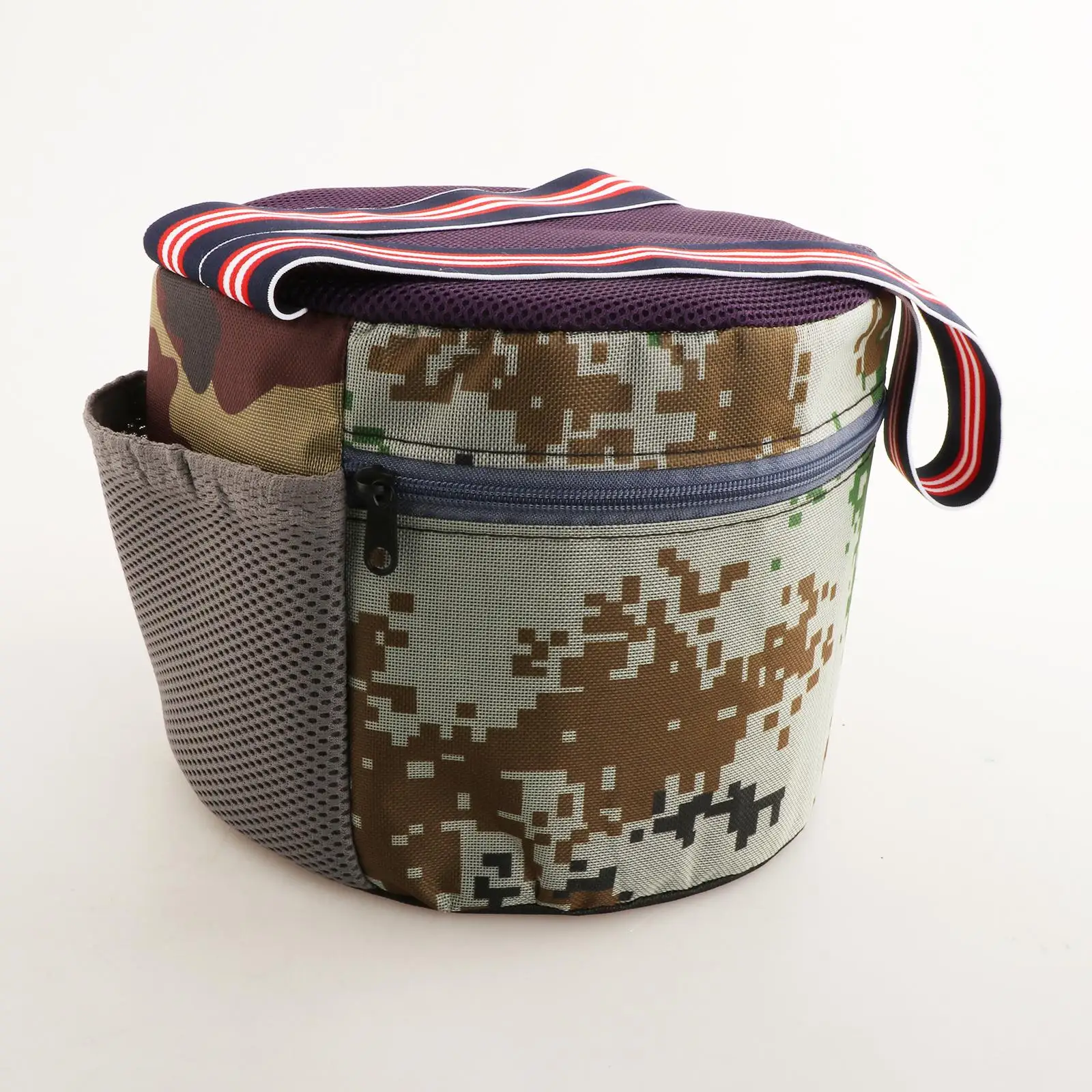 Wearable Camping Seat with Elastic Bands Lightweight Work Stool for Fishing and Outdoor Activities