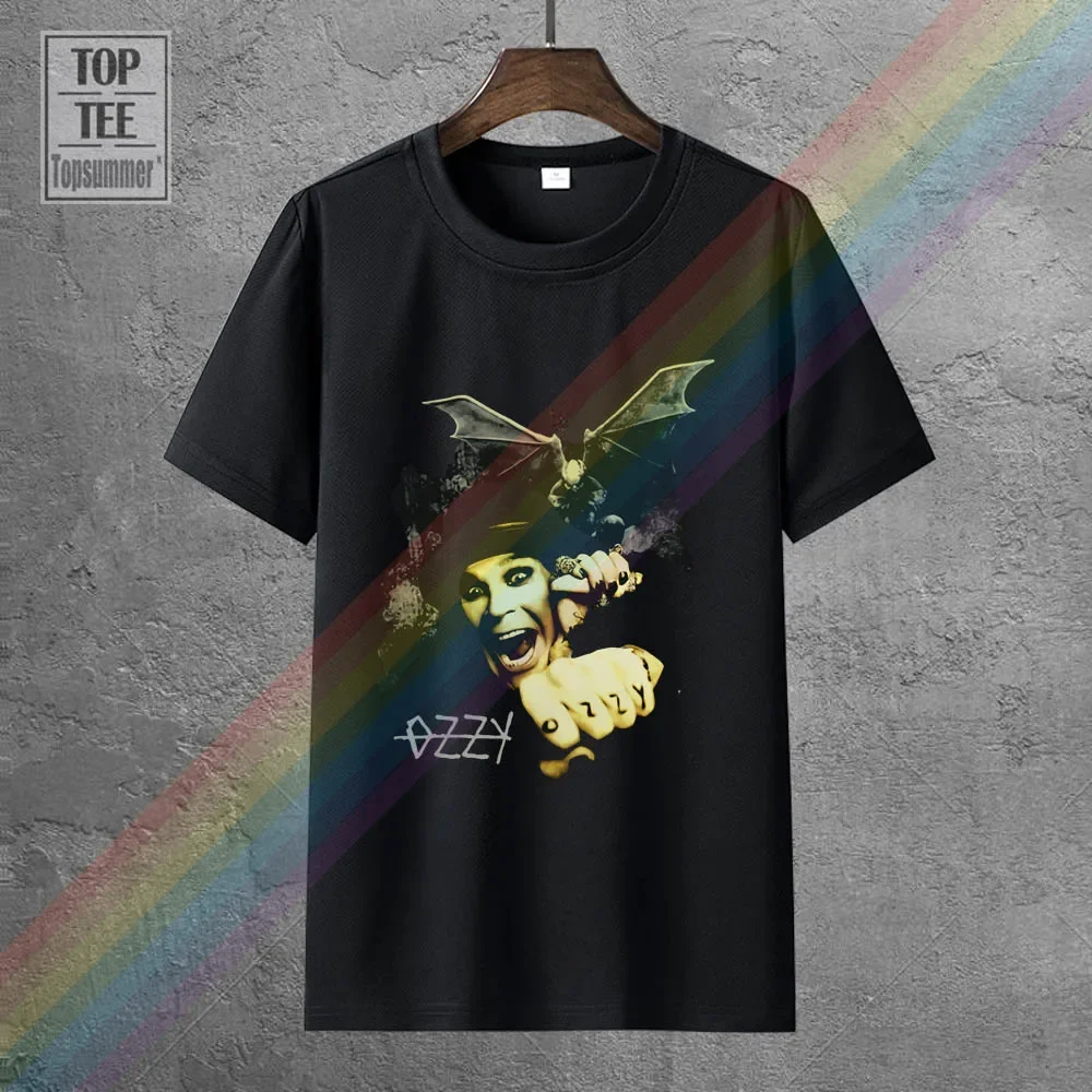 2019 Ozzy Osbourne Gargoyle Bat Men T Shirt