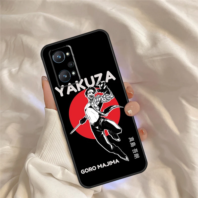 Japan Yakuza For Realme C55 C35 C33 C31 C30 C25 C21Y C15 C11 GT Neo 5 3 2 Realme 9 10 11 Pro Plus Case