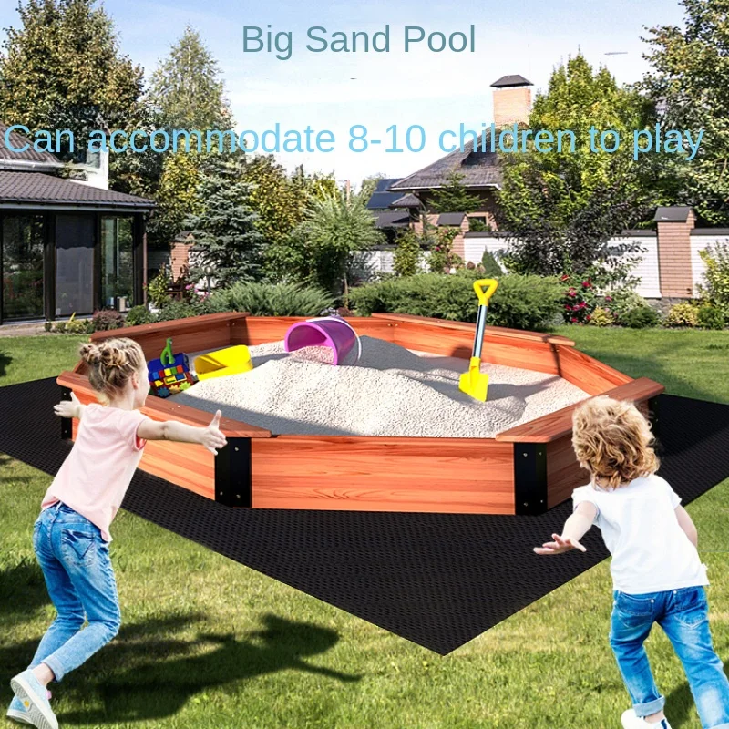 Children's Park Sandpit Fence Outdoor Indoor Courtyard Special Sandpit Kindergarten Outdoor Sandpit Toys Large