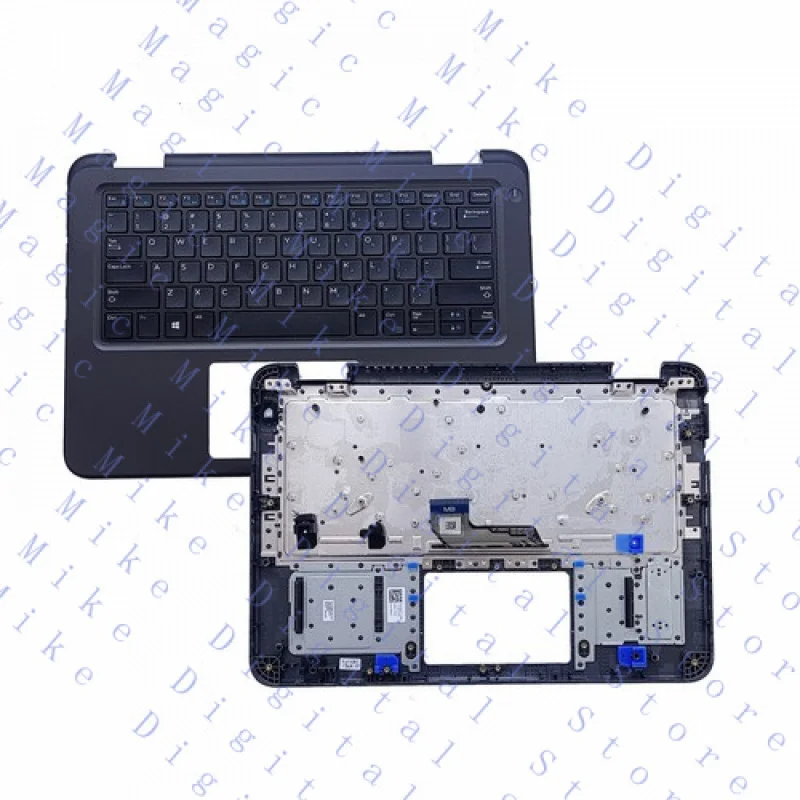 

H Новый RW6CT 0RW6CT для Dell Latitude 3300 3310, верхняя клавиатура с упором для рук, черная