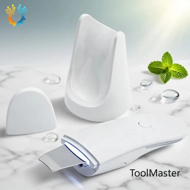 

[2026]Ultrasonic Skin Scraper Peeling Blackhead Remover Deep Face Cleaning Lifting Acne Pore Cleaner Facial Spatula Shovel Clean