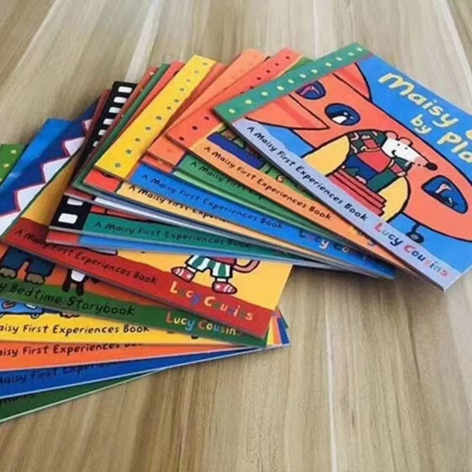 36 Volumes Maisy Mouse Wave English Picture Book Children Kids Sticker Storybook IQ EQ Training Learning