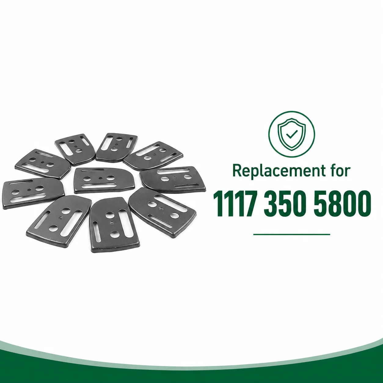 10 Pcs Bar Plate For Poulan 2200 2900 2750 2775 3050 2500 PP255 PP295 PP310 PP315 Chainsaw Replacement Parts Kit