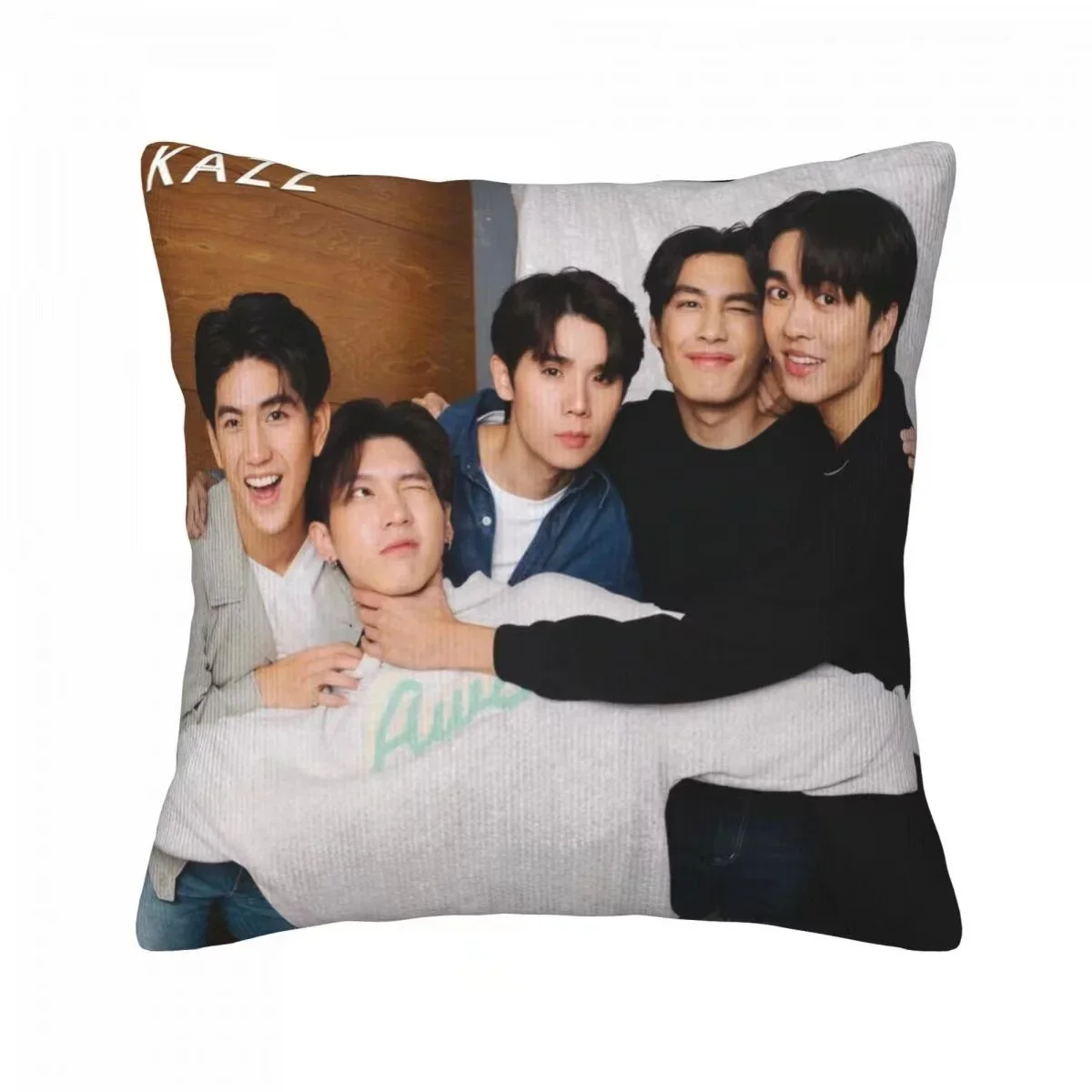 Jimmysea HD Poster Double-sided Printed Pillowcase Thai TV Vice Versa Drama Stills Photos Pictures Home Car Decor Cushion Cover