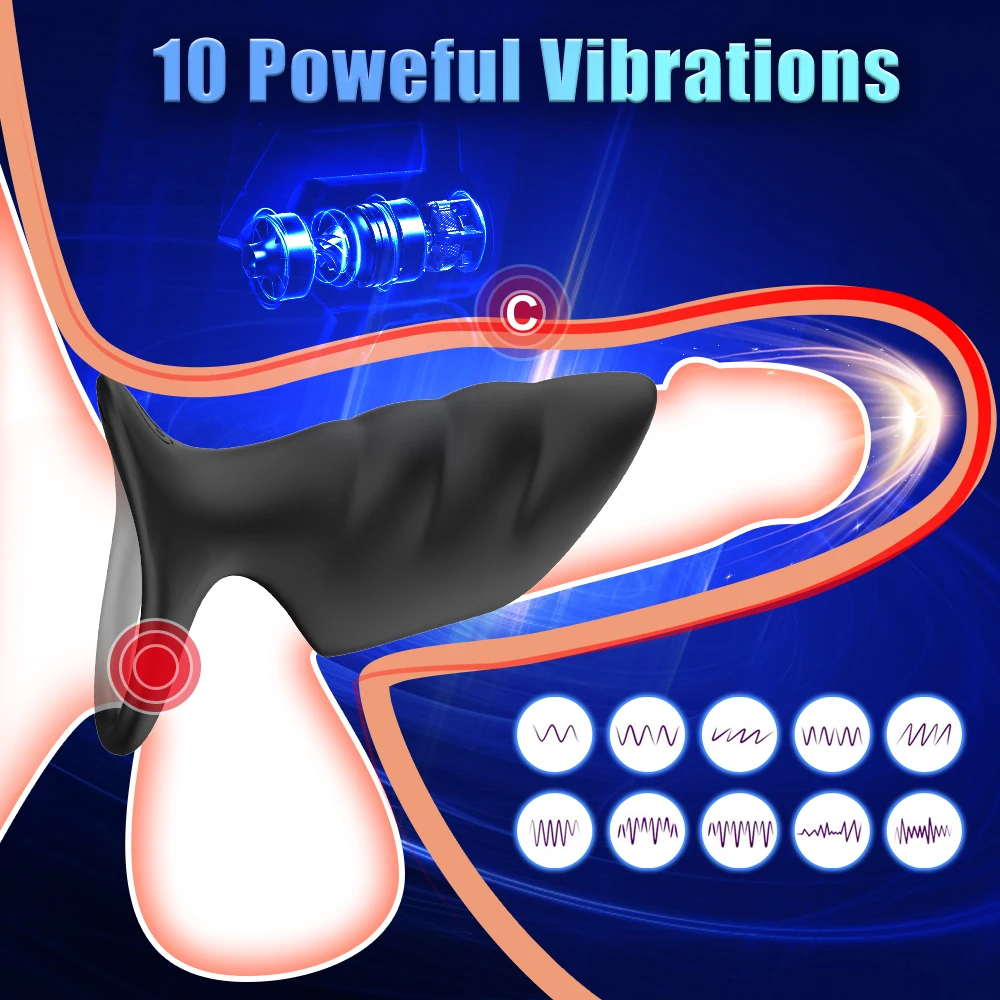 Vibrating Penis Sleeve Cock Ring Adult Sex Toy for Men Penis Ring Vibrator Penis Extender G Spot Stimulator Male Enhancer Sleeve